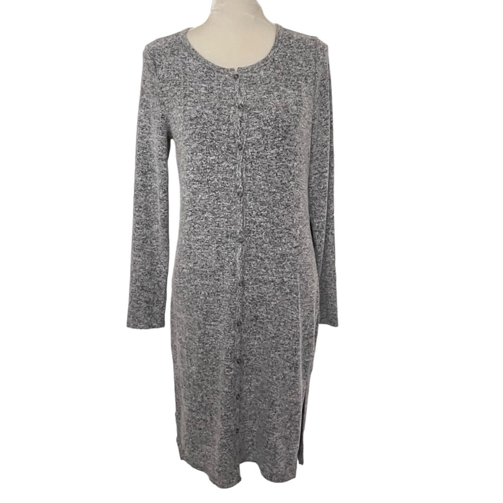 Lucky Brand Cloud Duster Cardigan Women’s Size S Heather Gray Supersoft